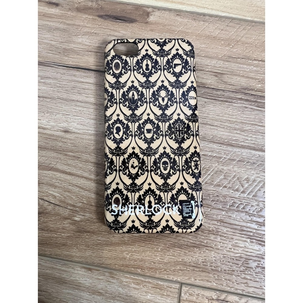 Sherlock 221B Wallpaper‎ IPhone 5 5S SE Hard Shell Case Underground Toys